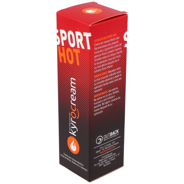 Kyrocream Sport Hot 120Ml.