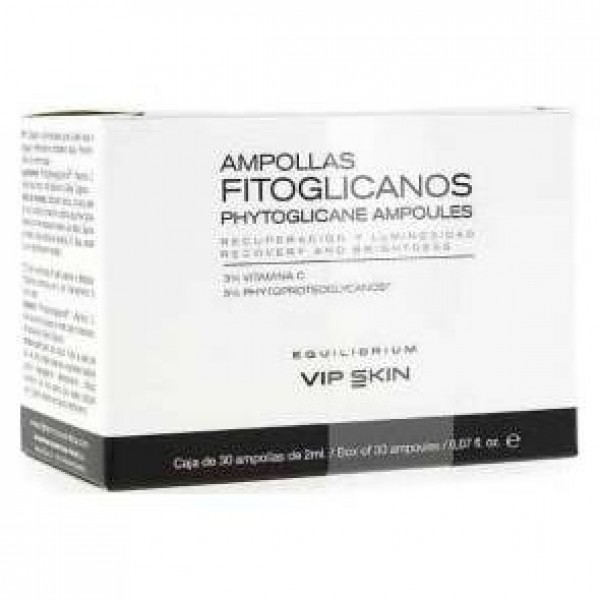 Vipskin Fitoglicanos Ampollas 30 Unidades De 2Ml