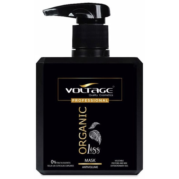 Voltage Organic Liss Macarilla Antivolumen 500Ml
