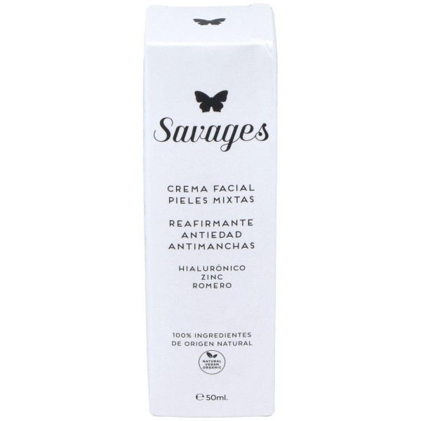 Savages Crema Facial Antiedad Pieles Mixtas 50Ml