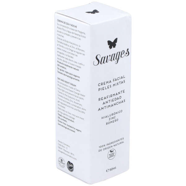 Savages Crema Facial Antiedad Pieles Mixtas 50Ml