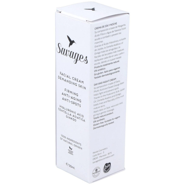 Savages Crema Facial Antiedad Pieles Exigentes 50Ml