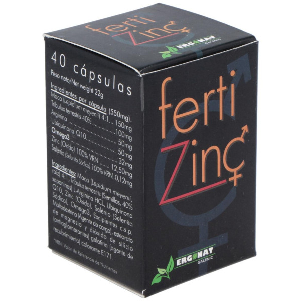 Ergonat Galenic Fertizinc 40Caps