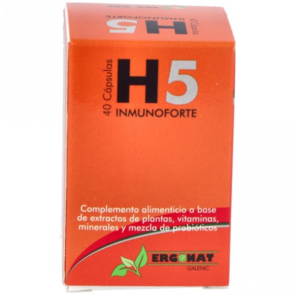 Ergonat H5 Inmunoforte 40 Cap Ergosphere