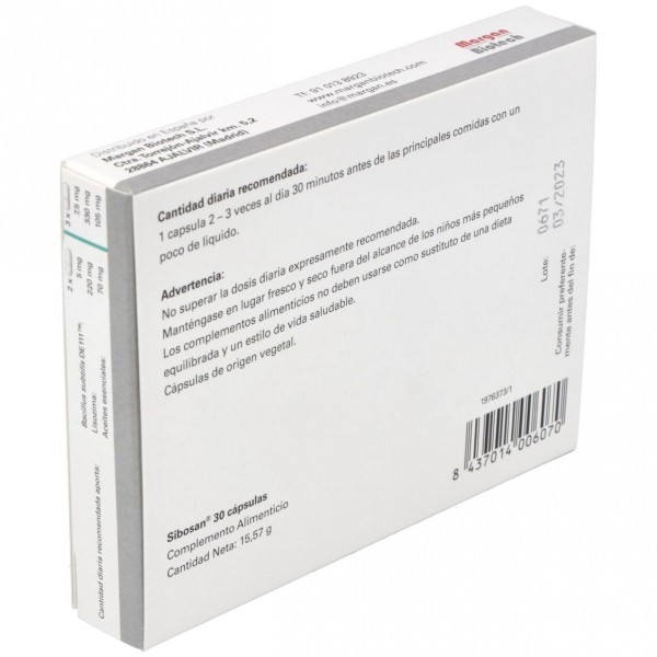 Margan Biotech Laves Sibosan, 30 Cápsulas