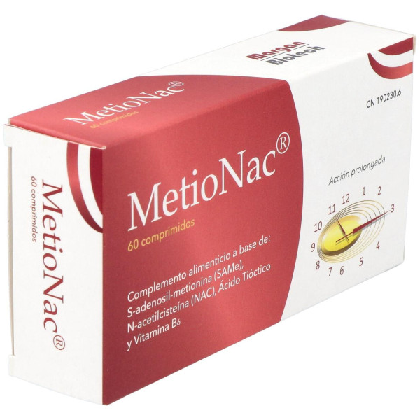 Margan Biotech Metionac Para La Salud Hepática 60 Tabletas