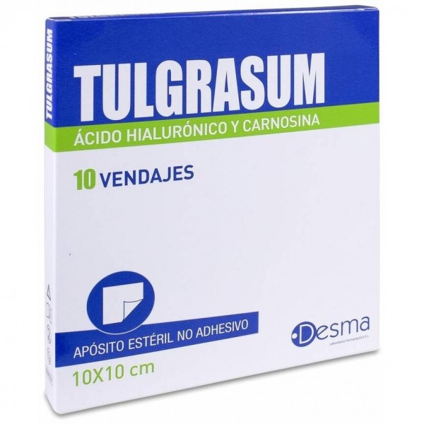 Desma Tulgrasum Apósito Estéril No Adhesivo 10X10Cm 10Uds