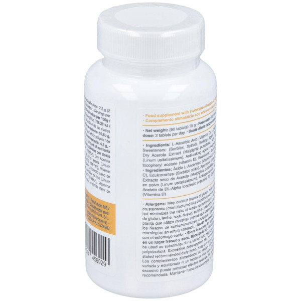 Gen Professional Vitamina C 1000 + E + D3 60Comp