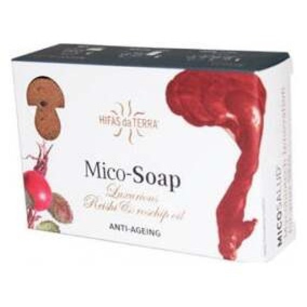 Jabon Reishi Y Aceite Rosa Mosqueta Bio - Hifas Da Terra - 150 Gramos