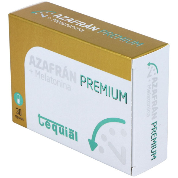 Tequial Azafran Premium + Melatonina 30Caps
