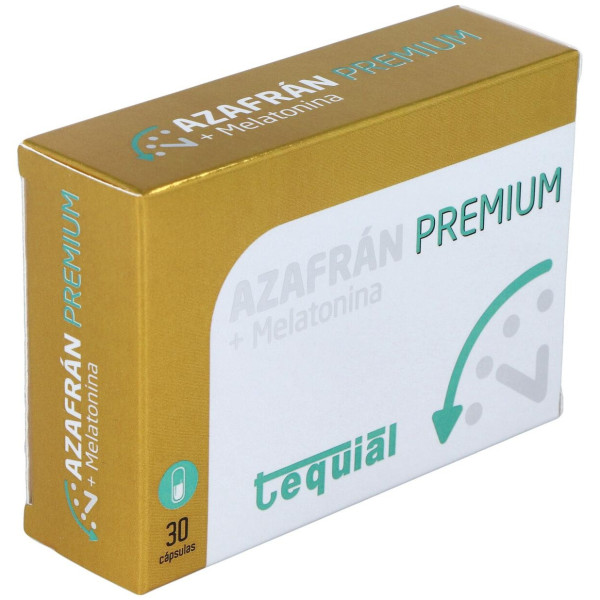 Tequial Azafran Premium + Melatonina 30Caps