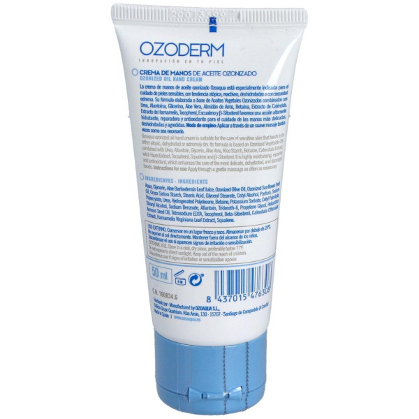 Ozoaqua Crema De Manos 50Ml.