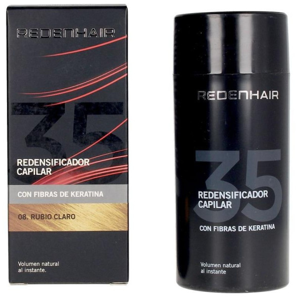 Redensificador Capilar Fibras Keratina Rubio Claro 23 Gr