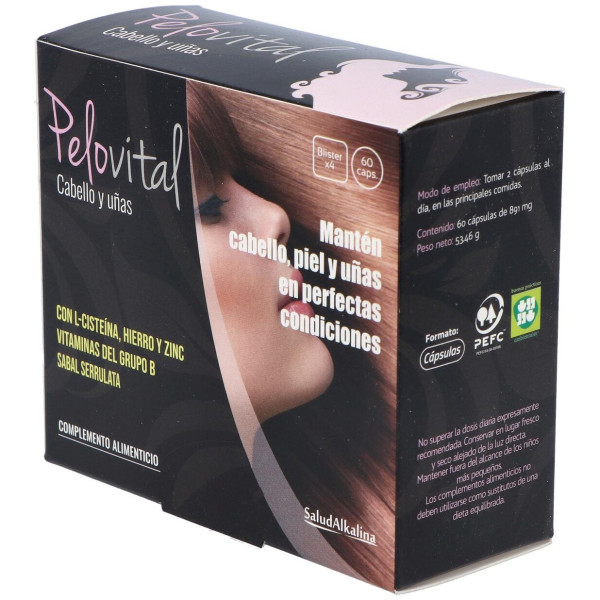 Saludalkalina Pelovital 60Caps