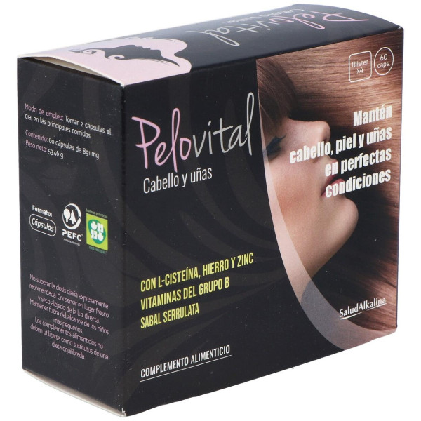 Saludalkalina Pelovital 60Caps