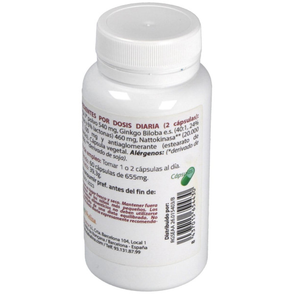 Saludalkalina Nattocor 60Caps