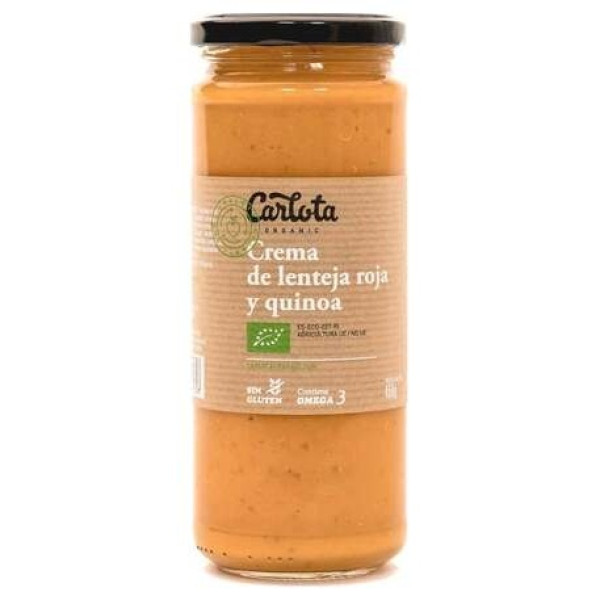 Crema De Lenteja Roja Y Quinoa 450Gr. Eco Sg Vegan
