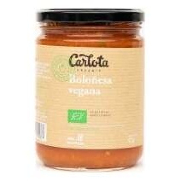 Carlota Organic Boloñesa Vegana 425G