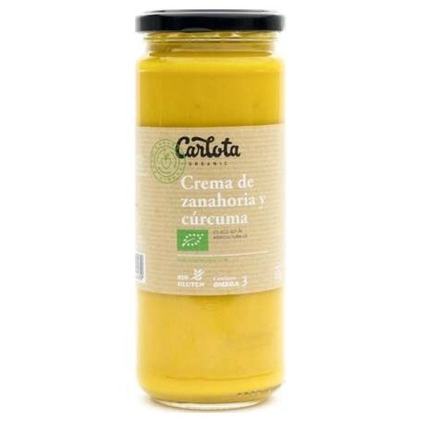 Crema De Zanahoria Y Curcuma 450Gr. Eco Sg Vegan