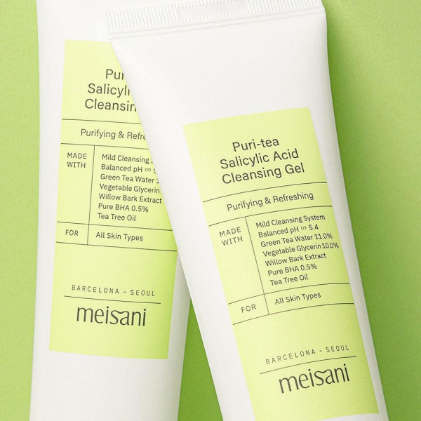 Meisani Puri,Tea Salicylic Acid Cleansing Gel 150Ml