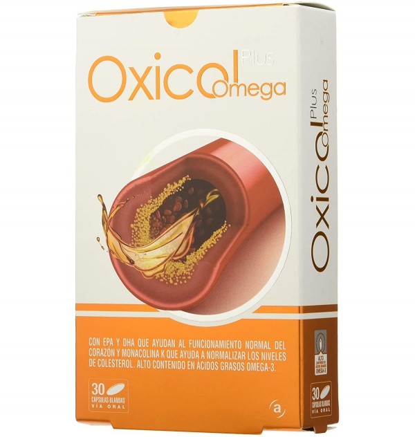 Oxicol Plus Omega, 30 Capsulas. - Actafarma Laboratorios