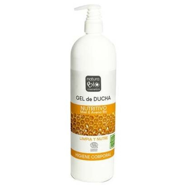 Naturabio Cosmetics Gel Ducha Nutritivo Miel Y Avena Bio 740Ml