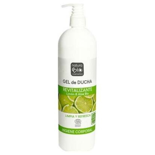 Naturabio Cosmetics Gel Baño Revitalizante Limon Aloe 740Ml