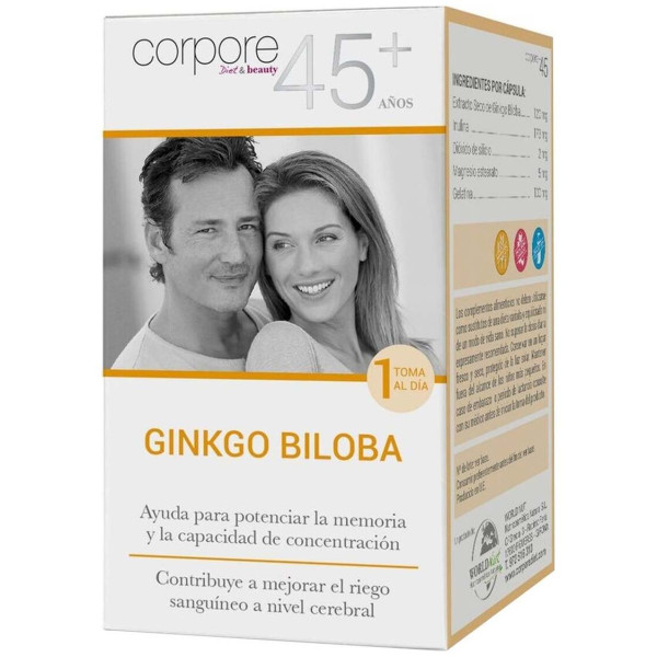 Corpore Diet 45+ Memoria Ginkgo Biloba 60Cap.