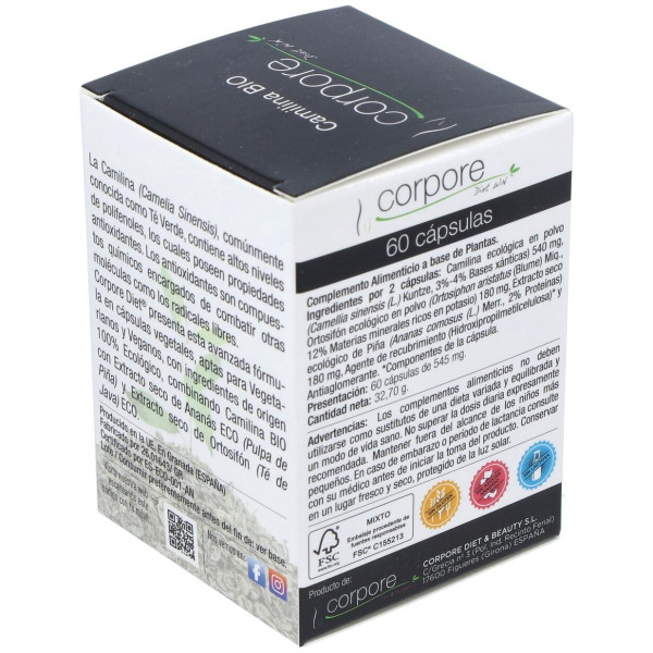 Corpore Protect Camilina Bio 30 Cápsulas