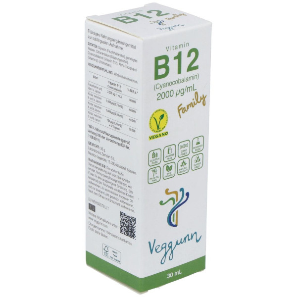 Veggunn Vitamina B12 Family 30Ml