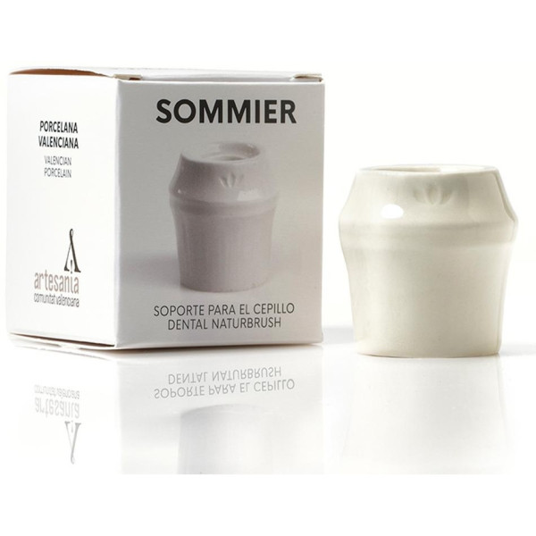 Sommier Soporte Para Cepillo Dental Blanco 1 Pz