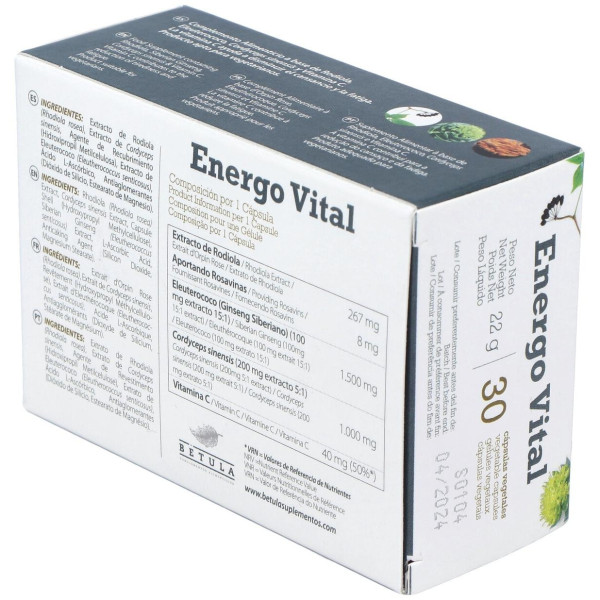 Betula Energo Vital 30Caps