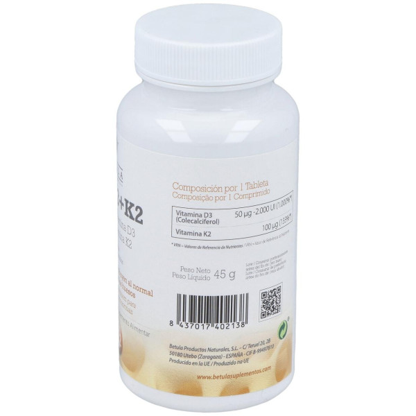 Betula Vita D3 + K2 90Comp