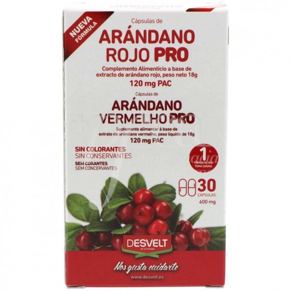 Desvelt Arándano Rojo Pro 30Caps