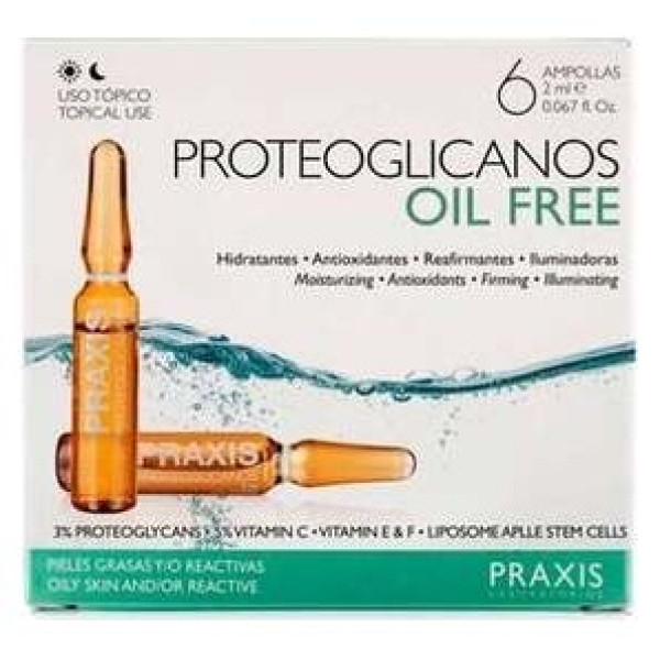 Praxis Proteoglicanos Oil Free 6X2Ml