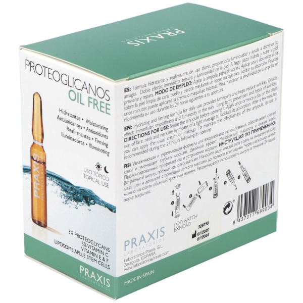 Praxis Proteoglicanos Oil Free 24X2Ml