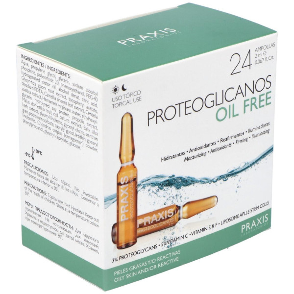 Praxis Proteoglicanos Oil Free 24X2Ml
