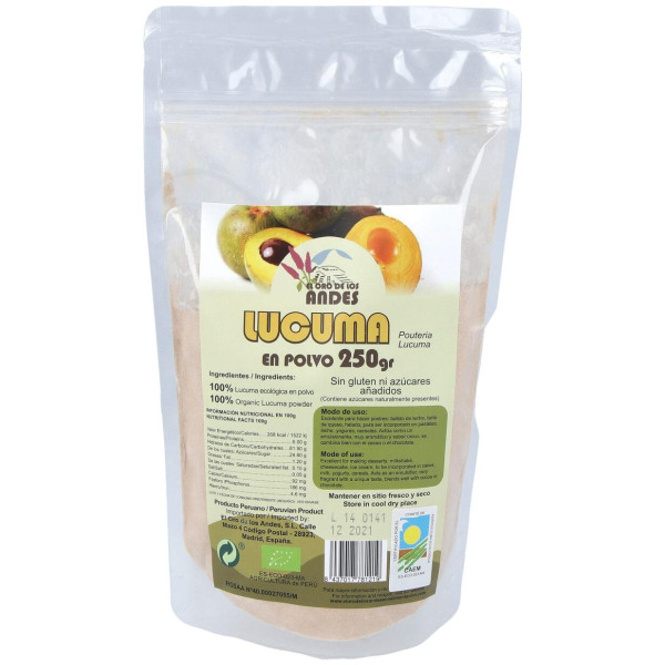 Harina De Lucuma Superalimentos 250Gr. Eco