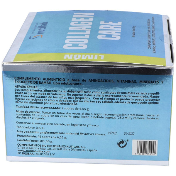 Nutilab Collagen Care Limón 46X6_65G