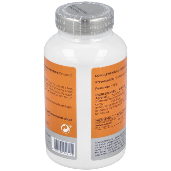 Nutilab Berberina Para El Azúcar, El Colesterol Y El Bienestar General En Cápsulas