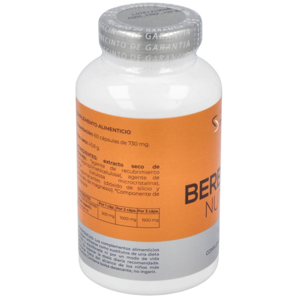 Nutilab Berberina Para El Azúcar, El Colesterol Y El Bienestar General En Cápsulas