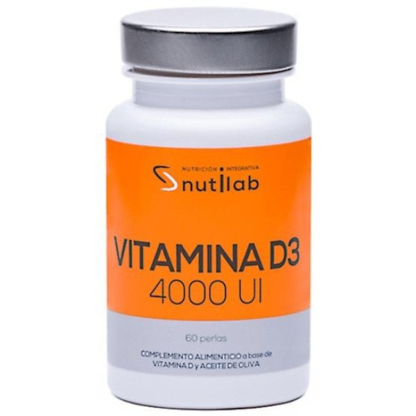 Nutilab Vitamina D3 60 Perlas 4000Ui