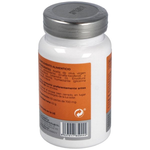 Nutilab Vitamina D3 60 Perlas 4000Ui