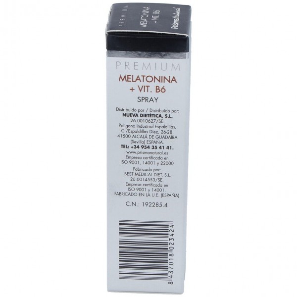 Melatonina Vit B6 Premium 50Ml Spray Buc