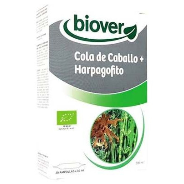 Biover Cola De Caballo Y Harpagofito Bio 20 Ampollas
