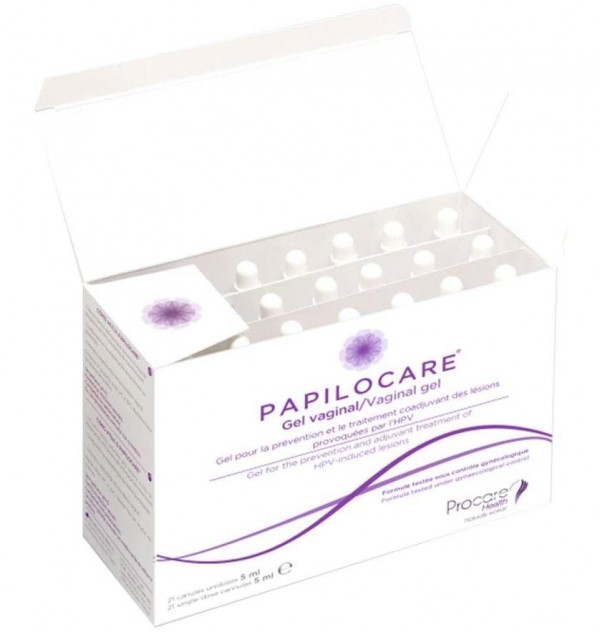Papilocare Gel Vaginal (21 Canulas Monodosis 5 Ml)