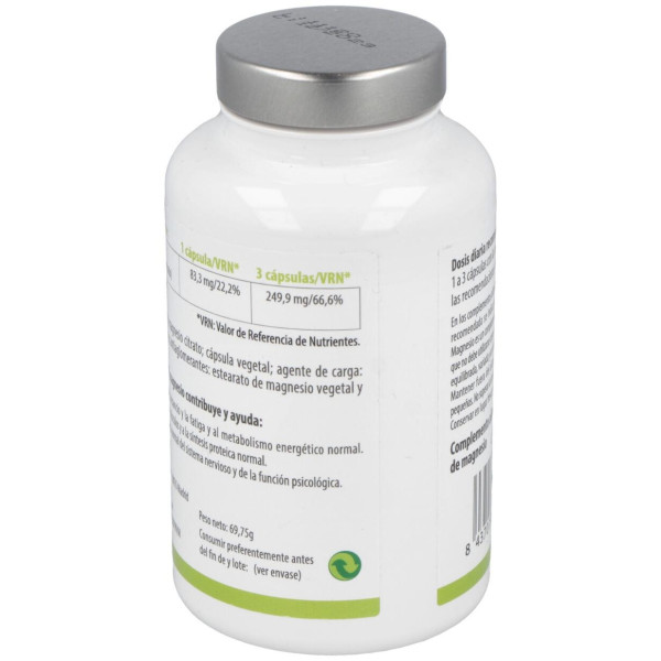 100% Natural Magnesio 90 Cápsulas