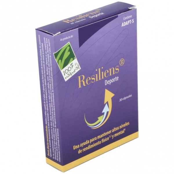Cien Por Cien Natural Resiliens Deporte 30 Caps