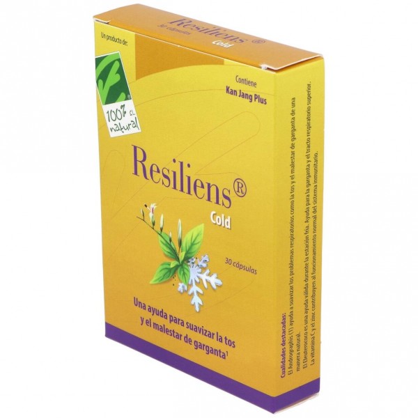 Cien Por Cien Natural Resiliens Cold 30 Cápsulas