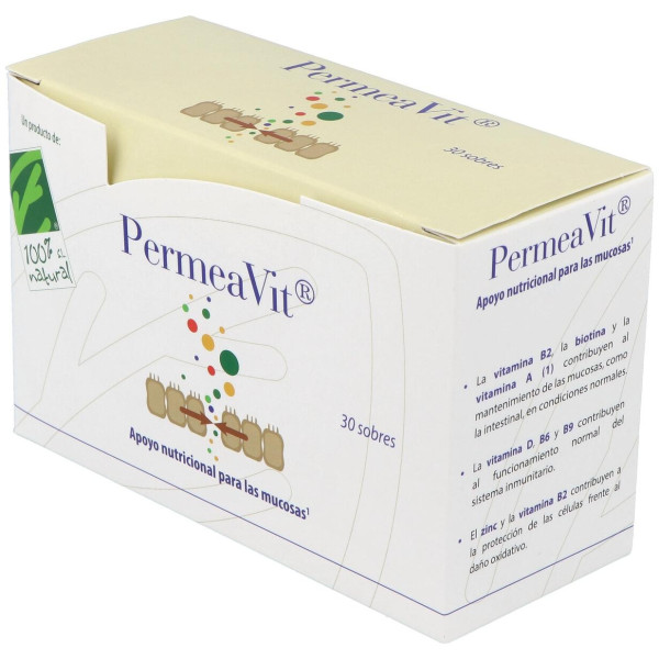 100% Natural Permeavit 30 Sobres